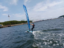 speedwall 神奈川　横浜　海の公園　ウインドサーフィン　SUP　スクール　体験　スピードウォール