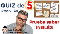 Pruebas saber inglés - solucion