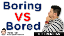 Aprende a diferenciar Bored y Boring con estos 6 ejemplos