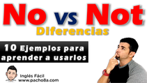 Estas son las diferencias entre NO y NOT - Aprender cuándo y cómo usarlos