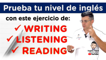 ¿Es tu inglés nivel B1 o B2? Ponlo a prueba con este reto de Escritura, Escucha y Lectura