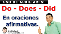 Esta lección explica cómo emplear estos auxiliares en oraciones afirmativas, especialmente en contextos enfáticos.