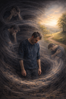 Was Depressionen wirklich sind – und warum sie oft wie ein innerer Strudel wirken