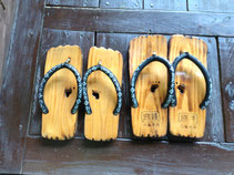 Tongs typiquement coréennes