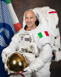 L'astronaute Italien Lucas Parmitano.