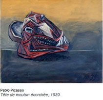 Tête de mouton écorché (Pablo Picasso 1939)