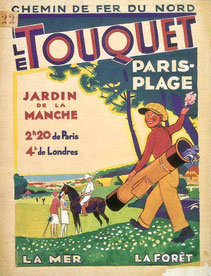 Affiche de Paris-Plage de 1930