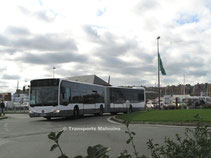 Mercedes O530 Citaro 2 G n°144065 de Keolis Armor (Rennes) à Saint-Malo Intra Muros.