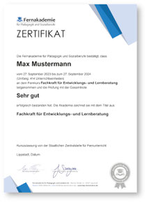 Zertifikat zur Sprachentwicklungs-Expertin