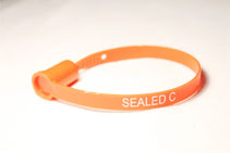 Fixed length plastic seal