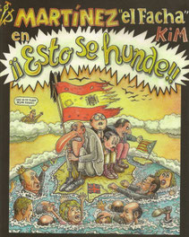 Portada del último libro de Martínez "el Facha": ¡¡Esto se hunde!!