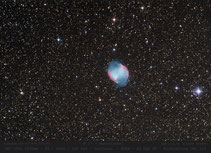 M 27 ~ 1200mm  .  Hantelnebel