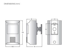 煙感知器型カメラ HD-SDI  カメラ　HSG-Q200