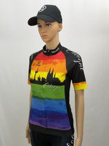 Verge Sport Core Damen Radtrikot Köln Regenbogen