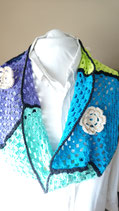 Gehaakte Sjaal Granny Square
