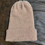 Gebreide Muts Mocca bruin