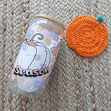 Verre Mug canette season pumpkin