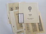 Pages préimprimées Lindner Carnets de 1990 à 1992 occasions (Prix neuf : 13€)