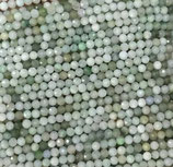 Mineralien·Perlen (1S) - Myanmar Jade - facettiert 3.5mm (891391)
