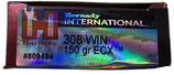 HORNADY MUNITION .308 WIN 150GR ECX  20 VPE:20* EWB erforderlich