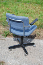 Gispen draaibare bureaustoel grijs-blauw