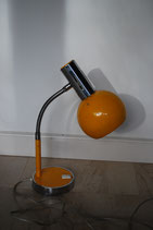 Vintage bollamp met buigarm eyeball lamp