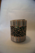 candleholder from recycled beer bottle nr. 288