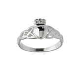 Ring zilver Claddagh