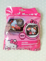 Auto Sonnenschutz Set, Sonnenblende, Hello Kitty, S