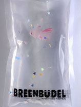Breenbüdel 2.0 mit Goldfisch transparen-pink