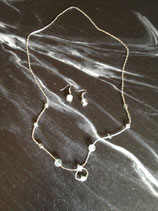 Schmuckset, Kette und Ohrhänger