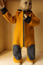 WinterWalk Overall Bio kbT Outdoor ocker/ grau