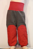 Leinenhose Outdoor stone wash khaki/ rot