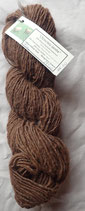 "Chocolate Lambs" brown 1 ply  handspun