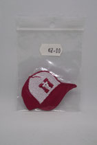 Baseball cap rood