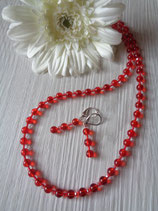 Schmuckset Garnet-rot  S - 0158