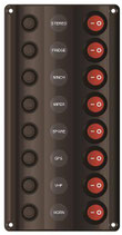 PANNELLO ELETTRICO 8 INTERRUTTORI - 32.250.08