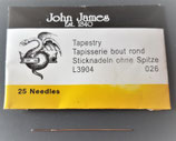 Sticknadel John James Nr. 26 ohne Spitze