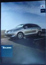 Suzuki Verkaufsprospekt  2016  A4 Baleno