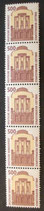 Bund 1679vI  RM  R05  500 Pf  SWK **    (5er - Streifen)
