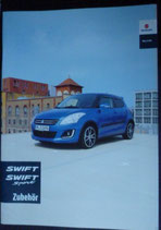 Suzuki Verkaufsprospekt  2016  A4 Swift Zubehör