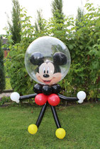 Micky Maus aus Luftballons