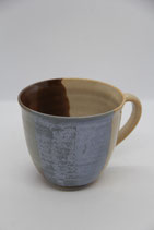 klassische Kaffeetasse Teepott vierfarbig und dreifarbig sand rot grün blau