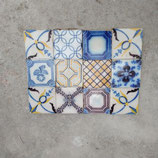 Anciens Carreaux Carrelages Faience De Desvres 11cm Fourmaintraux Patchwork