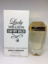 Tester de Perfume Lady Million Eau My Gold Paco Rabbane 80ml DAMA