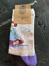 Lieblingssocken - Kleine Auszeit Yoga - Einheitsgrösse 38-44 EU /  Nr. 66002