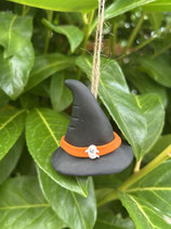Chapeau de Sorcière … noir et orange