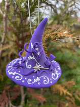 Chapeau de Sorcière … Violet baguette magique