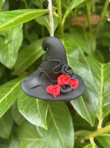 Chapeau de Sorcière … noir et rouge