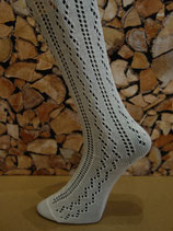 Kniesocken crème, Muster 4